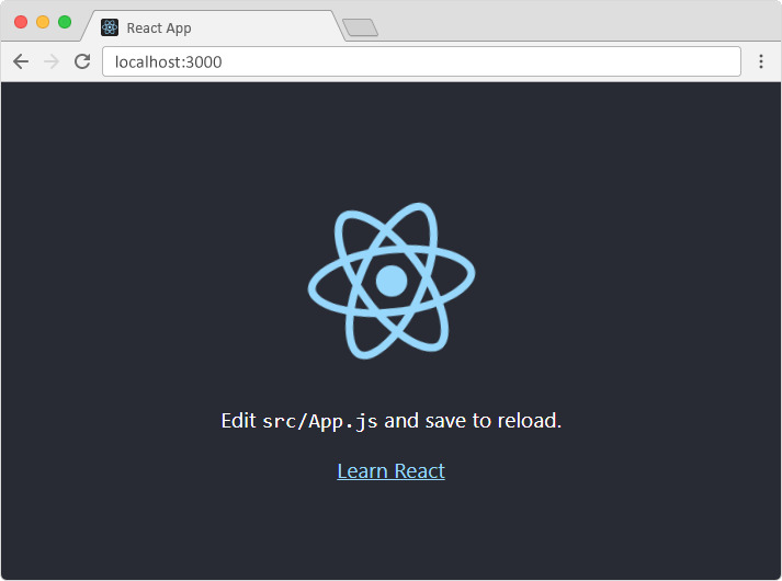 React App Screenshot
